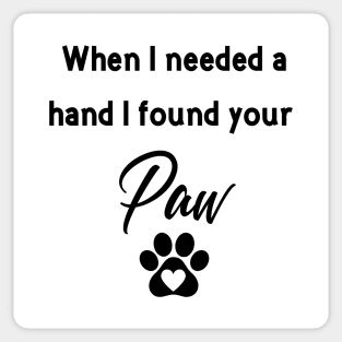 Paw Sticker